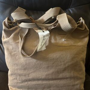 Margot Earl Gray canvas tote bag